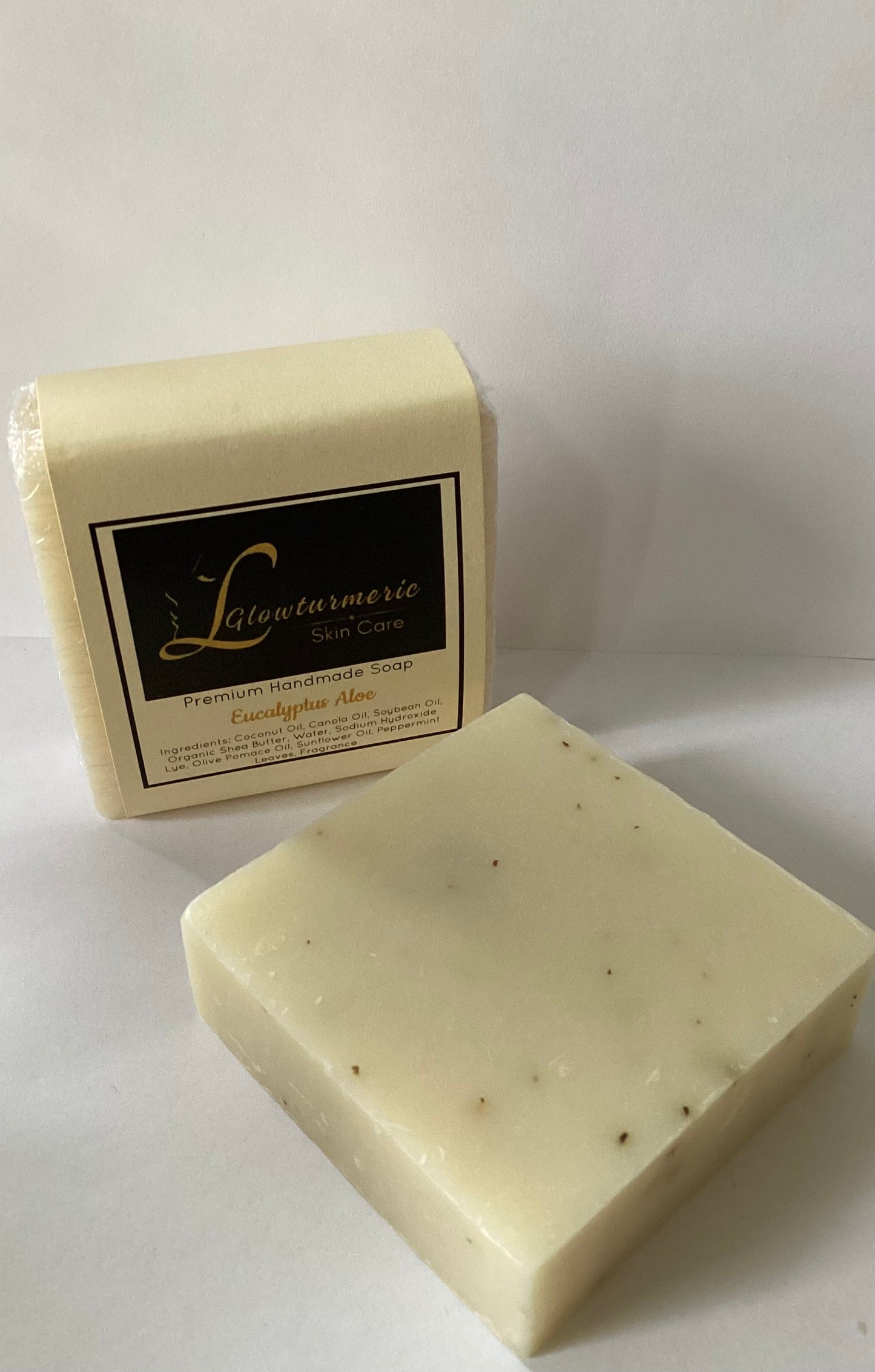 Eucalyptus Aloe Soap Bar Glow Turmeric