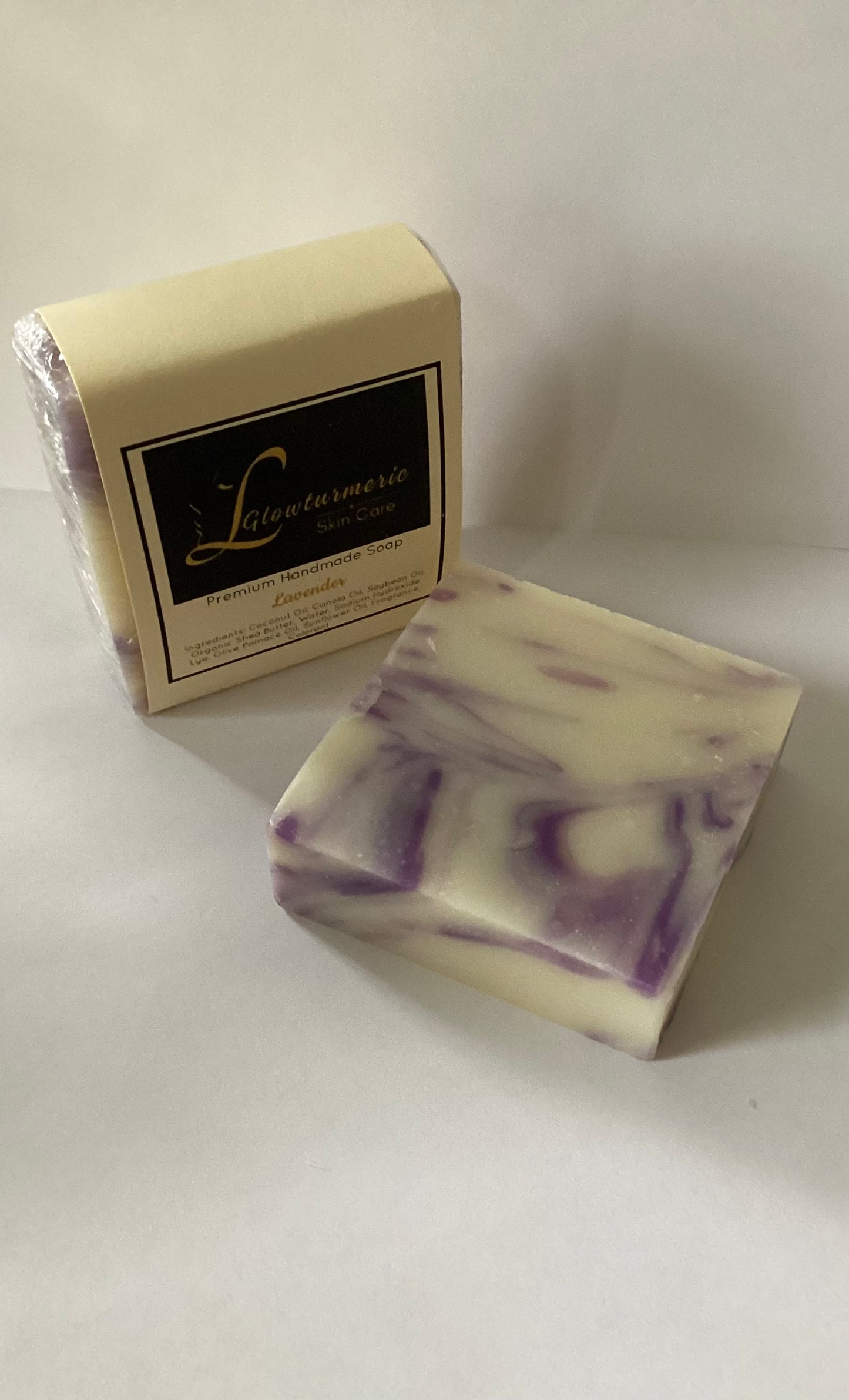 Lavender Soap Bar Glow Turmeric