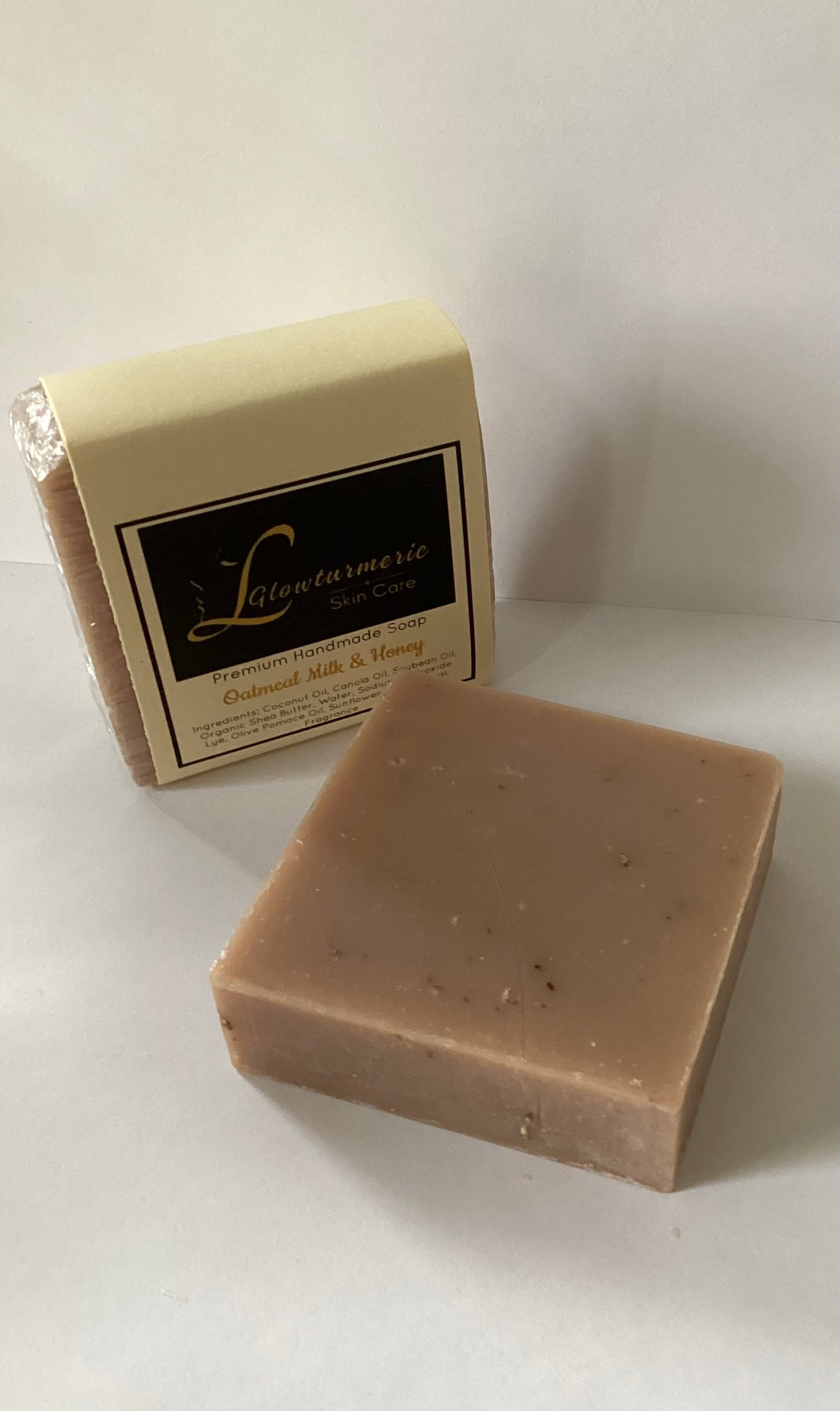 Oatmeal Milk & Honey Soap Bar Glow Turmeric