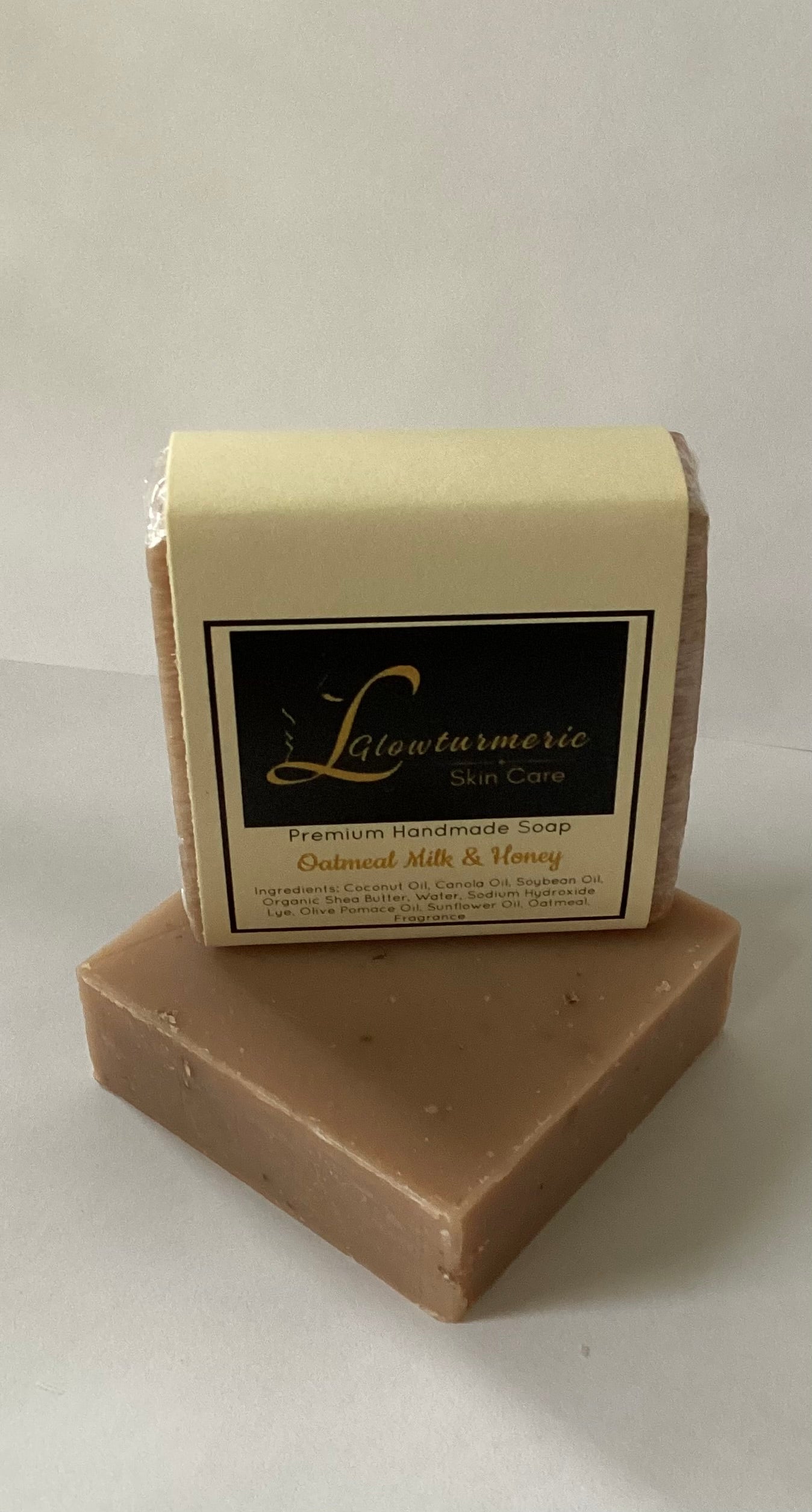Oatmeal Milk & Honey Soap Bar Glow Turmeric