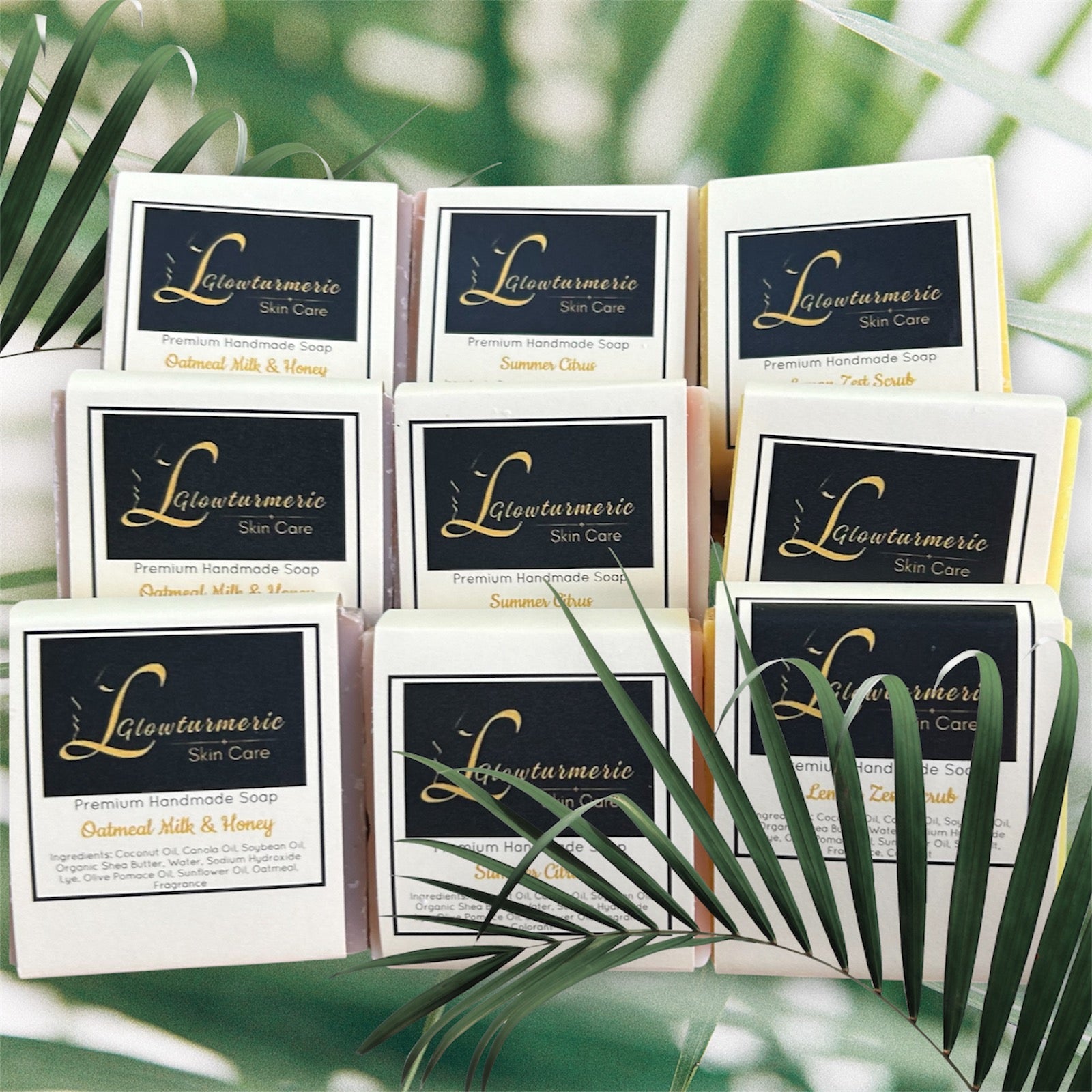 Soap Bars! Glow Turmeric