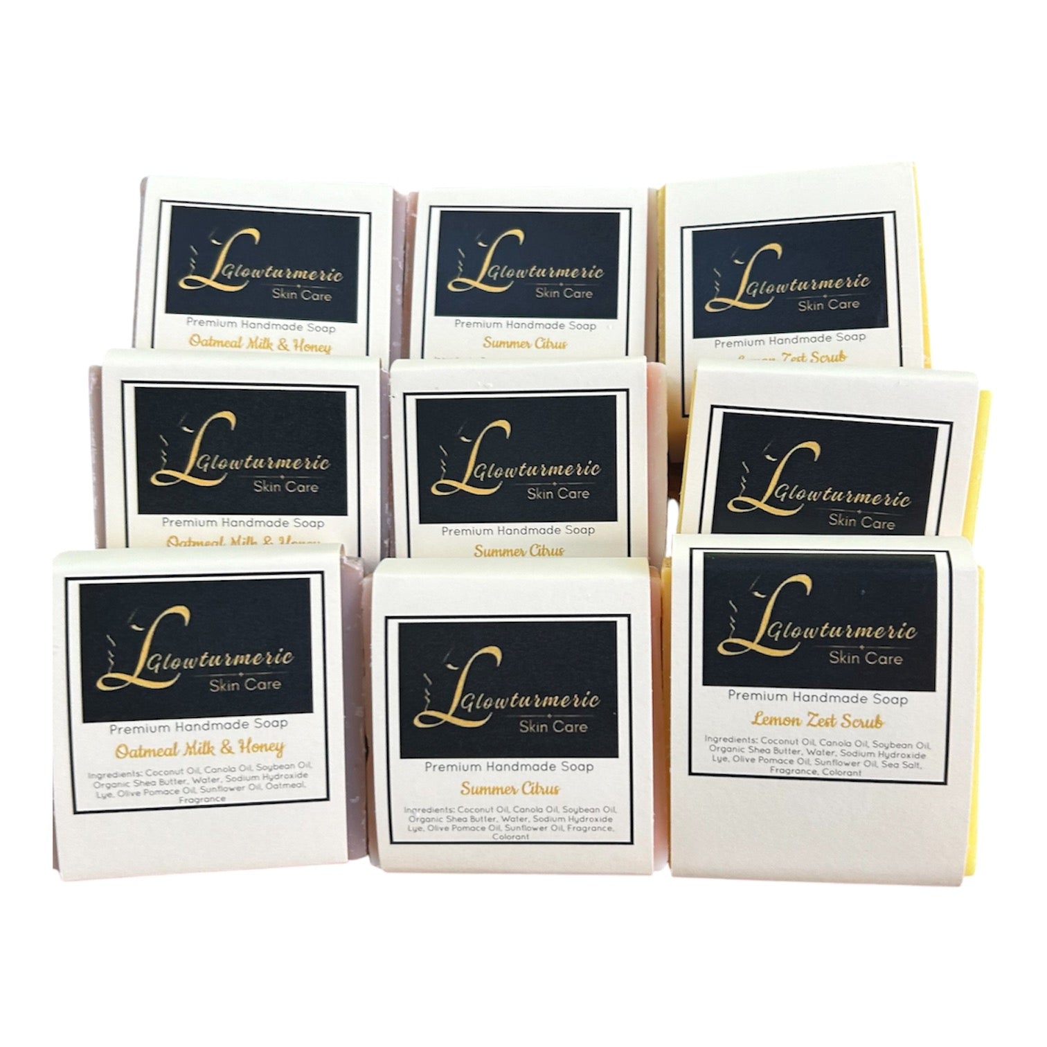 Soap Bars! Glow Turmeric