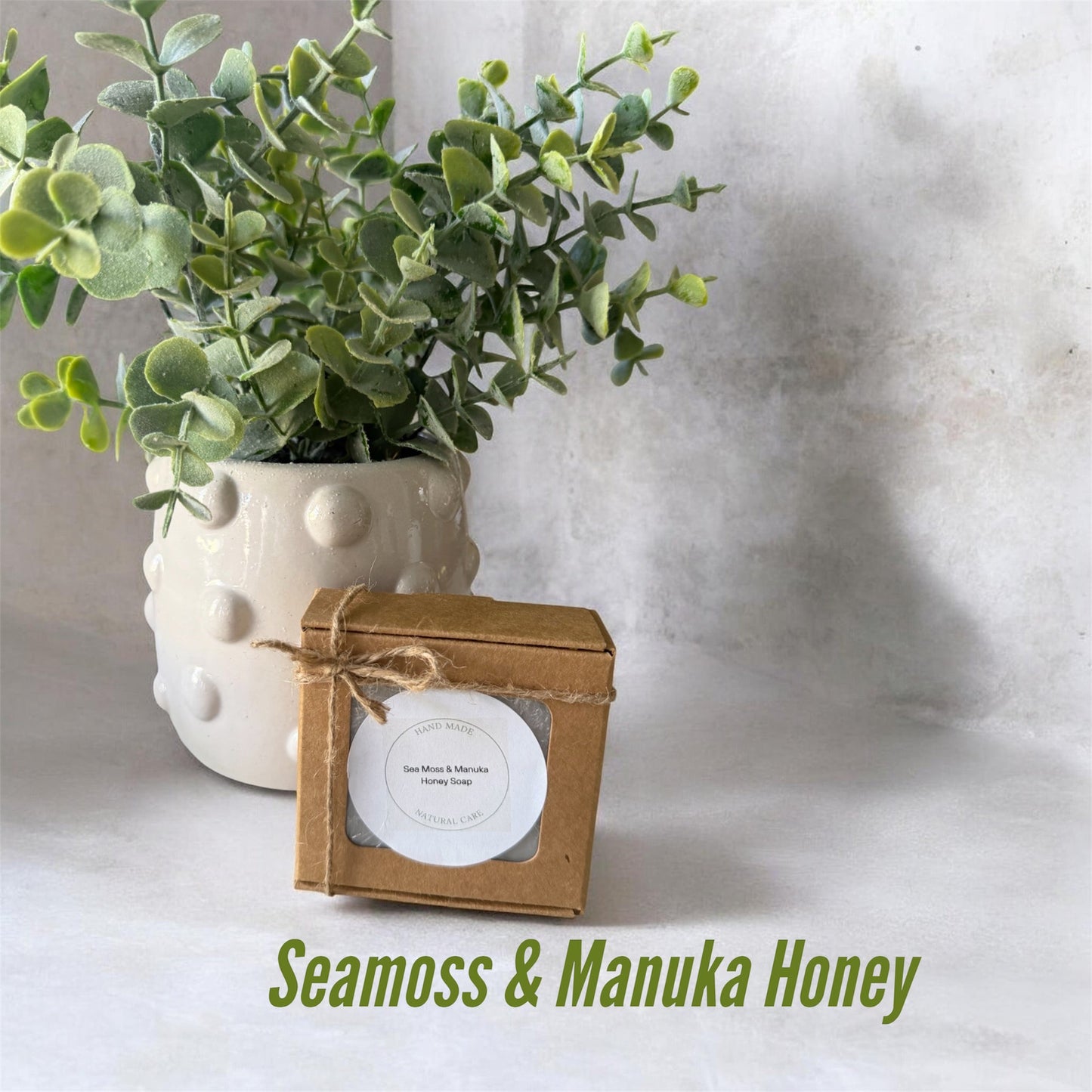 Sea Moss Eczema Relief Soap with Manuka Honey Glow Turmeric
