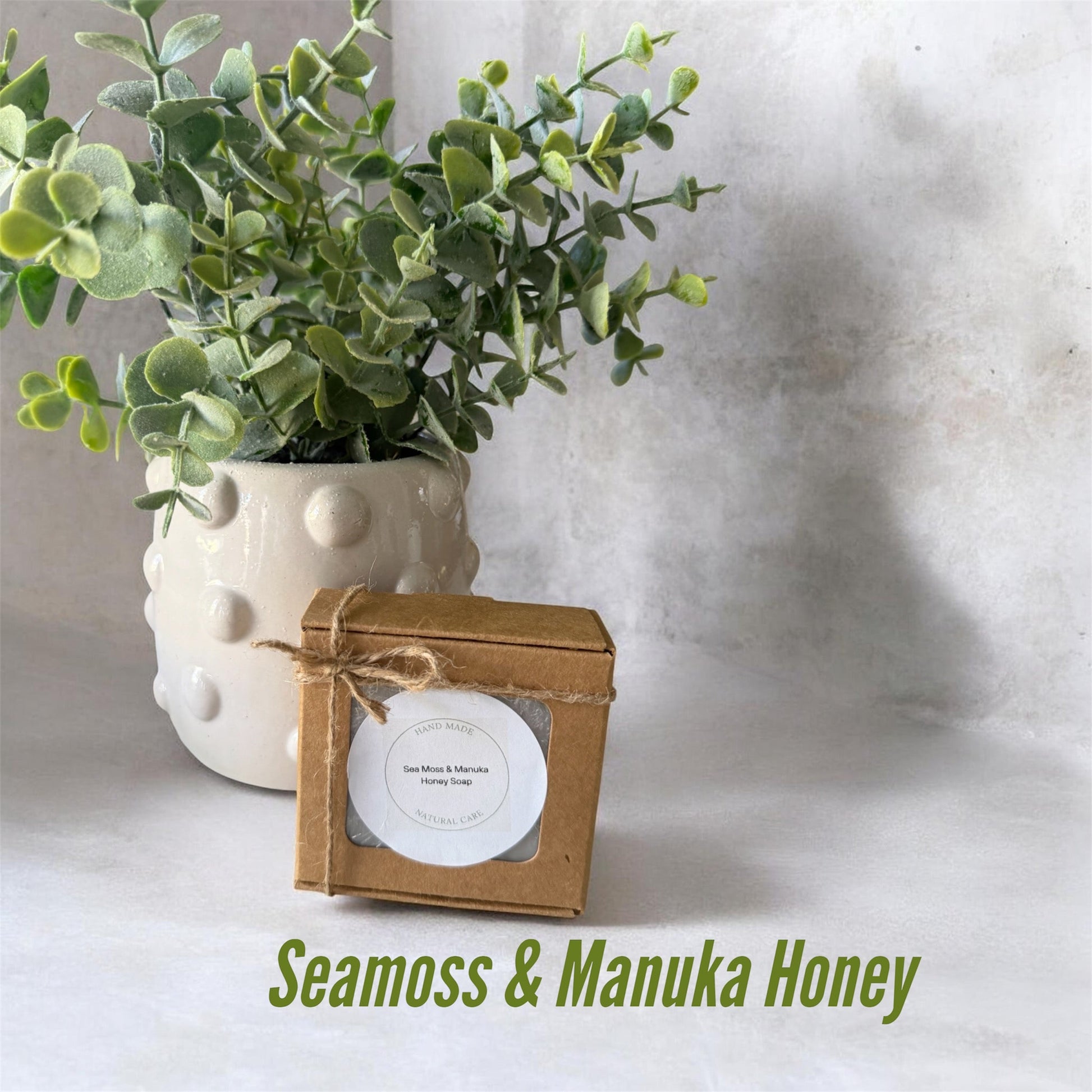 Sea Moss Eczema Relief Soap with Manuka Honey Glow Turmeric